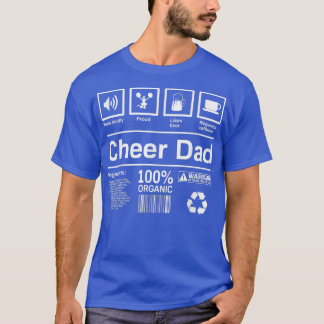 Mens Cheer Dad Funny Cheer Dad s T-Shirt