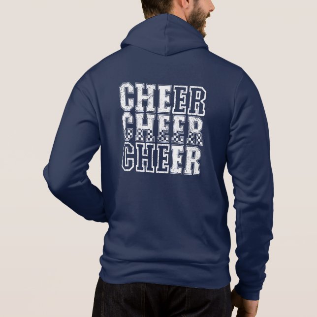 Men's Cheer Hoodie Jacket (Back)