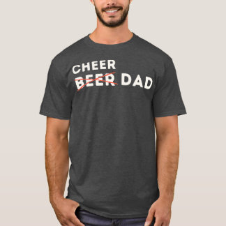 Mens Cheerleading Dad Cheerleader Father T-Shirt