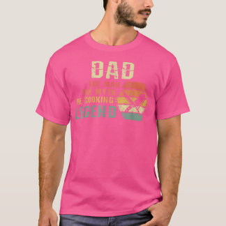Mens Chef Dad Cooking Legend Baker Sous Culinary C T-Shirt