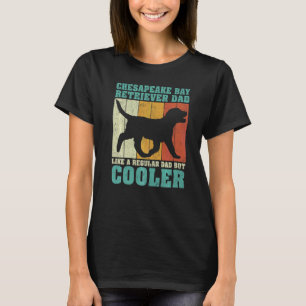 Mens Chesapeake Bay Retriever Dad Like A Regular D T-Shirt