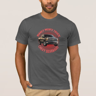 Men's Chevy Silverado Truck Shirt. T-Shirt