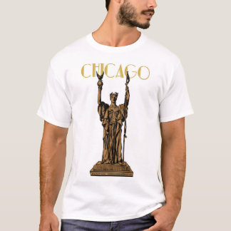Men's Chicago World's Fair  Statue Of The Republic T-Shirt