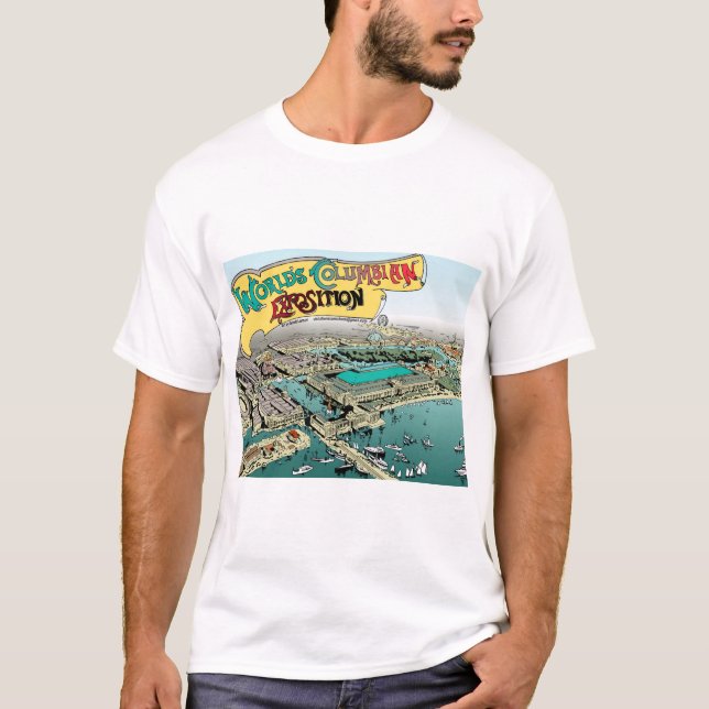 Men's Chicago  World's Fair  T-shirt (Front)