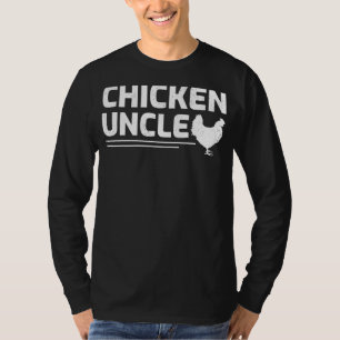 Mens Chicken Farmer Retro Best Chicken Uncle Fathe T-Shirt