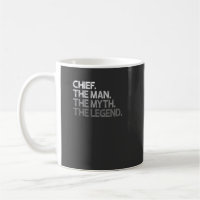 Mens Chief Gift: The Man The Myth The Legend