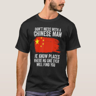 Mens Chinese Flag China T-Shirt