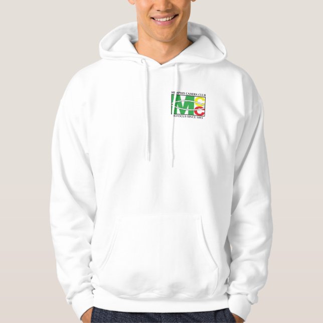 Men's Classic Logo Fleece Zip Hoodie (Front)