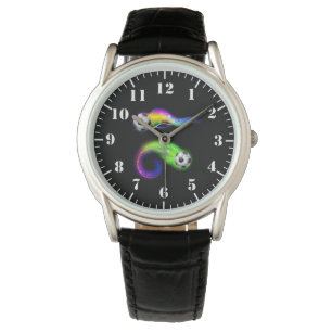 Men's Classic Watch-Soccer Balls Watch