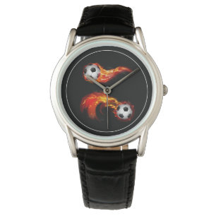 Men's Classic Watch-Soccer Balls Watch