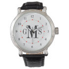 Men's Classy Personalised Monogram Watch