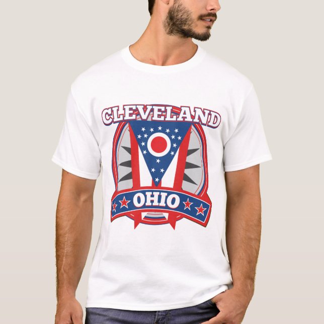 Men's Cleveland Ohio Basic T-Shirt (Front)
