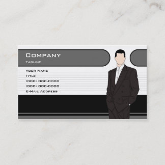 Men's Clothing Business Card