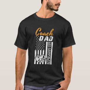 Mens Coach Dad Like A Normal Dad Only Much Cooler T-Shirt