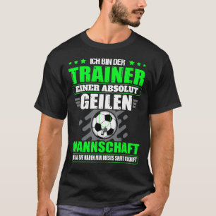 Mens Coach Football Trainer For An Absolutely Cool T-Shirt