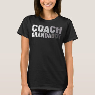Mens Coach Grandaddy Soccer Football Basketball Co T-Shirt