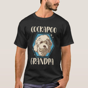 Mens Cockapoo Grandpa Spoodle Dog Owner Cockapoo 2 T-Shirt
