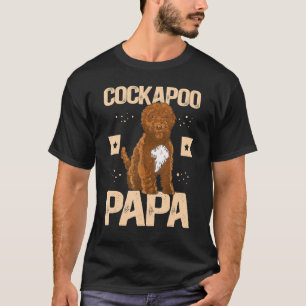 Mens Cockapoo Papa Spoodle Dog Owner Cockapoo 1 T-Shirt