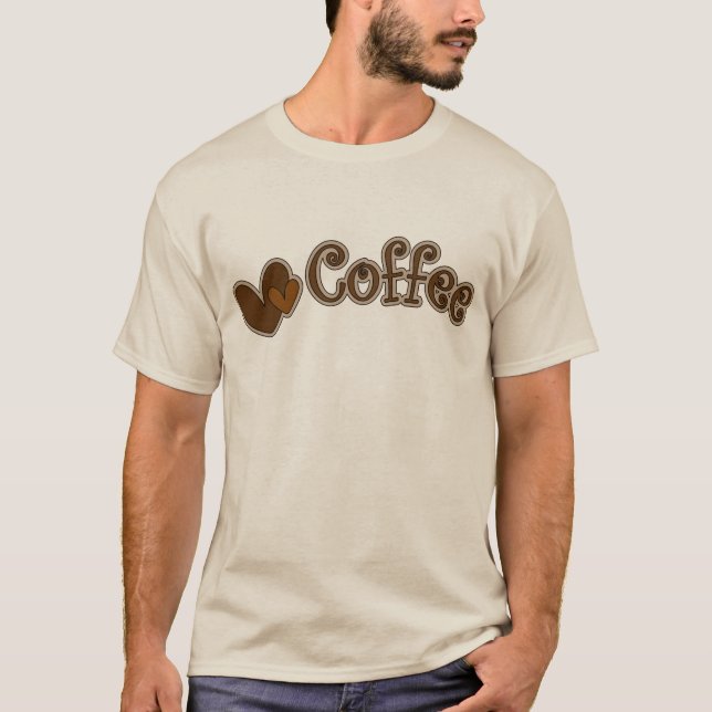 Men's Coffee Lovers T-Shirt (Front)