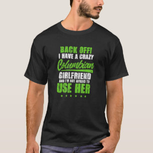 Mens Colombian Girlfriend Boyfriend Colombia Coupl T-Shirt