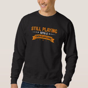 Mens Concrete Finisher For Construction Cement Wor Sweatshirt