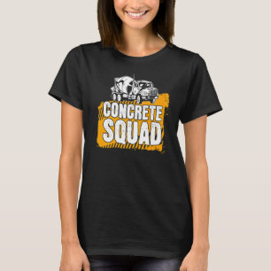 Mens Concrete Worker Concrete Squad Vintage Concre T-Shirt