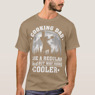 Mens Cooking Dad Like A Regular Dad Funny Cooking T-Shirt
