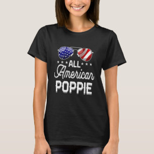 Mens Cool All American Poppie American Flag Men Pa T-Shirt