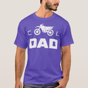 Mens Cool Dad Dirt Bike Motocross Apparel Dirt T-Shirt