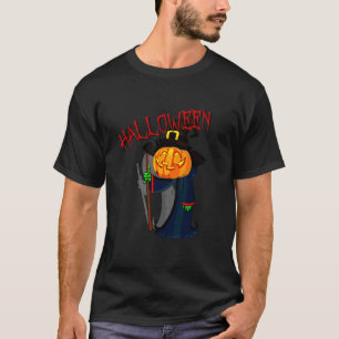 Mens Cool Motif Without A Costume On Halloween T-Shirt