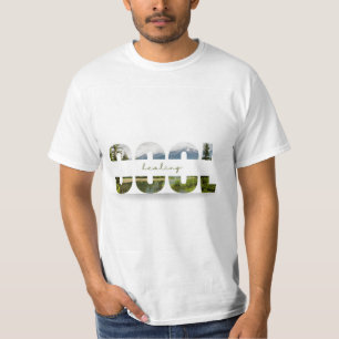 mens cool natural healing design tshirt