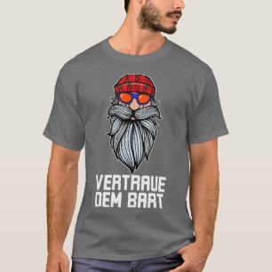 Mens Cool Statement Beard Hair Beard Growth Full B T-Shirt