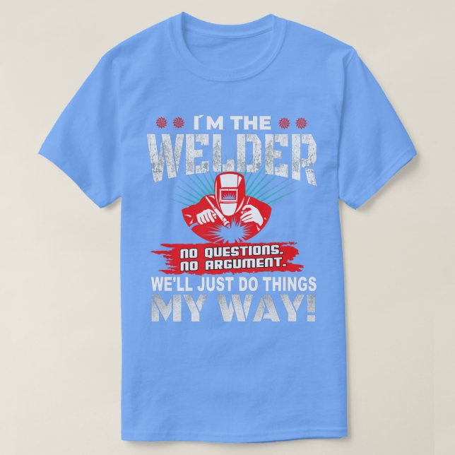 Mens Cool Welder Tools Welding  T-Shirt (Design Front)