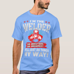 Mens Cool Welder Tools Welding T-Shirt