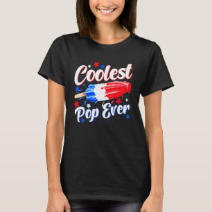 Mens Coolest Pop Ever Popsicle Retro Bomb 4th Of J T-Shirt