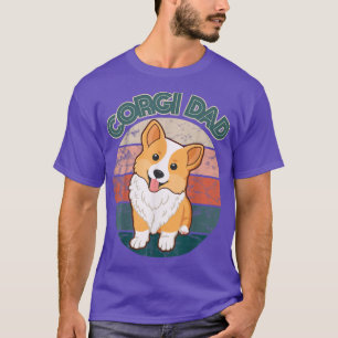 Mens Corgi Dad Pembroke Welsh Corgi Dog Lovers Own T-Shirt