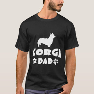 Mens Corgi Dad T Dog For Men T-Shirt
