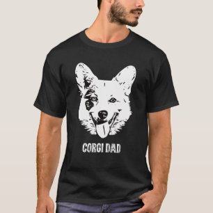 Mens Corgi Dad T-Shirt