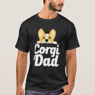 Mens  Corgi Dog  Corgi Dad T-Shirt
