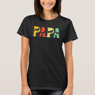 Mens Corgi Dog Owner Papa Retro T-Shirt