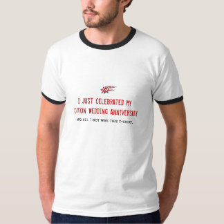 Men's Cotton (2nd) Wedding Anniversary T-Shirt