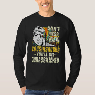 Mens Cousin Rex Saurus Papasaurus Dinosaurs Men Fa T-Shirt