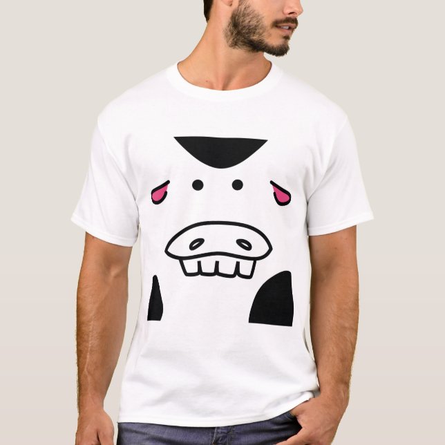 Men's Cow Evolution T-Shirt (Front)