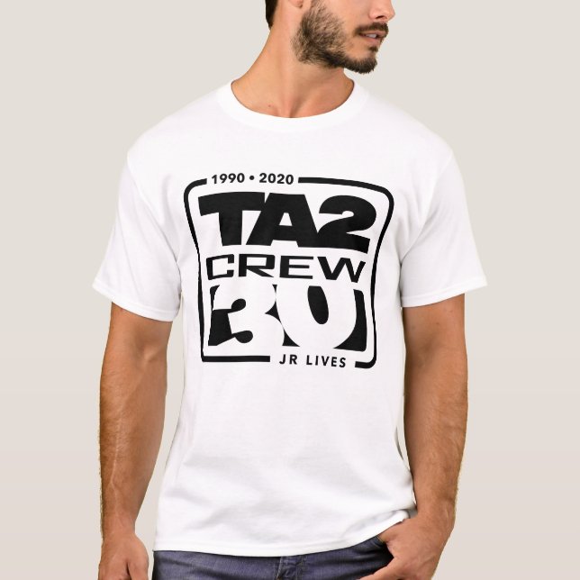 Men's Crew Neck (B) (White) T-Shirt (Front)