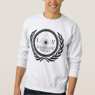 Mens - Crew Neck - IV Standard - Blk Logo Sweatshirt