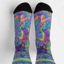 Men's crew socks, designer socks, men's socks