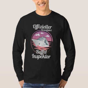 Mens Cruise Official Cruise Buffet Inspector T-Shirt