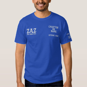 Men's Custom Greek Letter Polo Shirt
