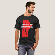 Men's Customisable Made in Manitoba T-Shirt