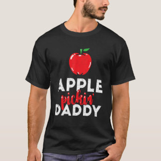 Mens Cute Apple Picking Vintage Apple Pickin' Dadd T-Shirt